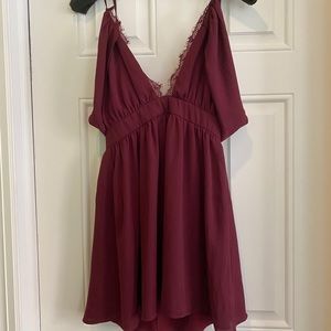 Tobi Dress - Tina Cold Shoulder Skater Dress